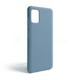 Чехол Full Silicone Case для Samsung Galaxy A51/A515 (2019) light blue (05) (без логотипа) - купить за 280.00 грн в Киеве, Украине