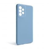 Чехол Full Silicone Case для Samsung Galaxy A53 5G/A536 (2022) light blue (05) (без логотипа)
