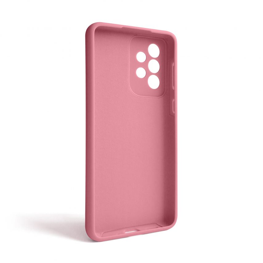 Чохол Full Silicone Case для Samsung Galaxy A53 5G/A536 (2022) light pink (12) (без логотипу)