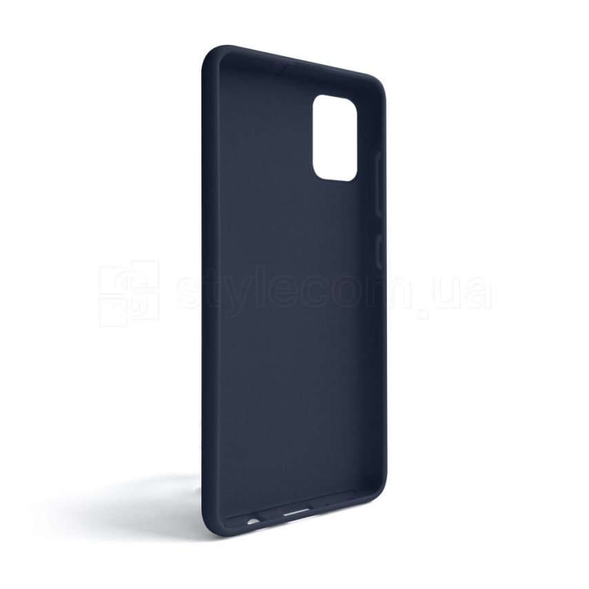 Чохол Full Silicone Case для Samsung Galaxy A51/A515 (2019) dark blue (08) (без логотипу)