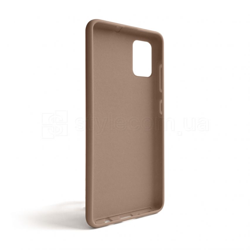 Чехол Full Silicone Case для Samsung Galaxy A51/A515 (2019) nude (19) (без логотипа)