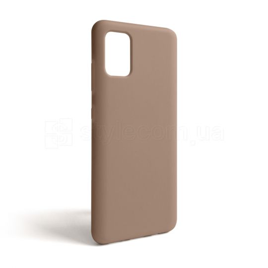 Чехол Full Silicone Case для Samsung Galaxy A51/A515 (2019) nude (19) (без логотипа)