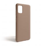 Чохол Full Silicone Case для Samsung Galaxy A51/A515 (2019) nude (19) (без логотипу)