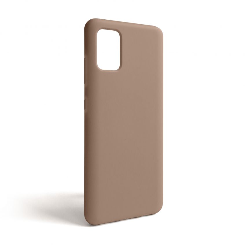 Чохол Full Silicone Case для Samsung Galaxy A51/A515 (2019) nude (19) (без логотипу)