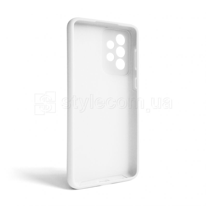 Чехол Full Silicone Case для Samsung Galaxy A53 5G/A536 (2022) white (09) (без логотипа)