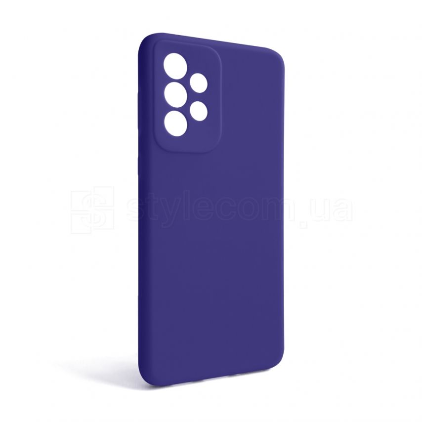 Чехол Full Silicone Case для Samsung Galaxy A53 5G/A536 (2022) violet (36) (без логотипа)