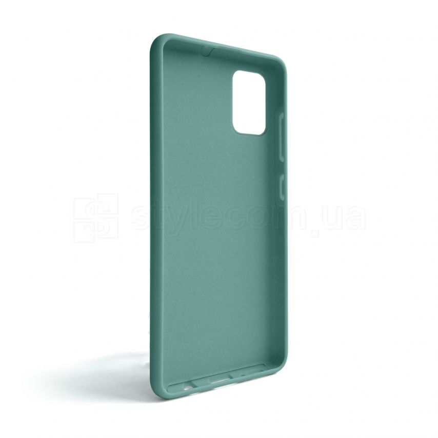 Чехол Full Silicone Case для Samsung Galaxy A51/A515 (2019) turquoise (17) (без логотипа)