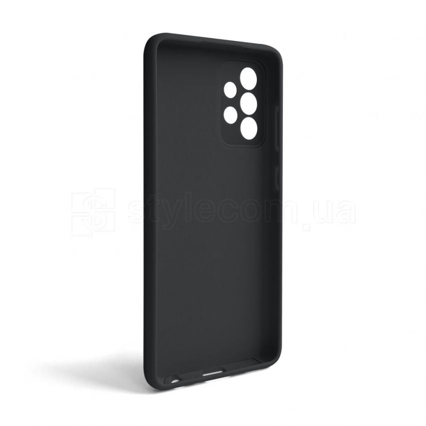 Чехол Full Silicone Case для Samsung Galaxy A52 4G/A525 (2021) black (18) (без логотипа)