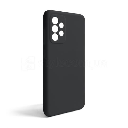 Чехол Full Silicone Case для Samsung Galaxy A52 4G/A525 (2021) black (18) (без логотипа)