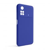 Чехол Full Silicone Case для Xiaomi Poco M4 Pro 5G violet (36) (без логотипа)