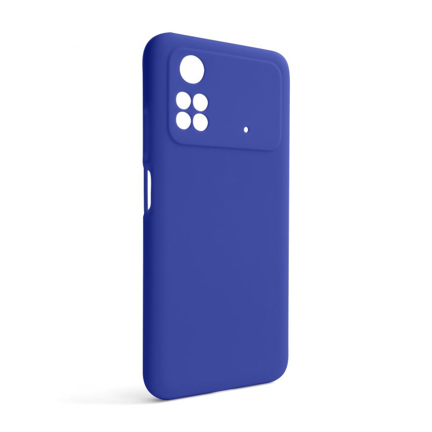 Чехол Full Silicone Case для Xiaomi Poco M4 Pro 5G violet (36) (без логотипа)