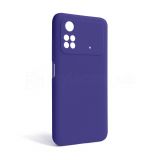 Чехол Full Silicone Case для Xiaomi Poco M4 Pro 5G violet (36) (без логотипа)