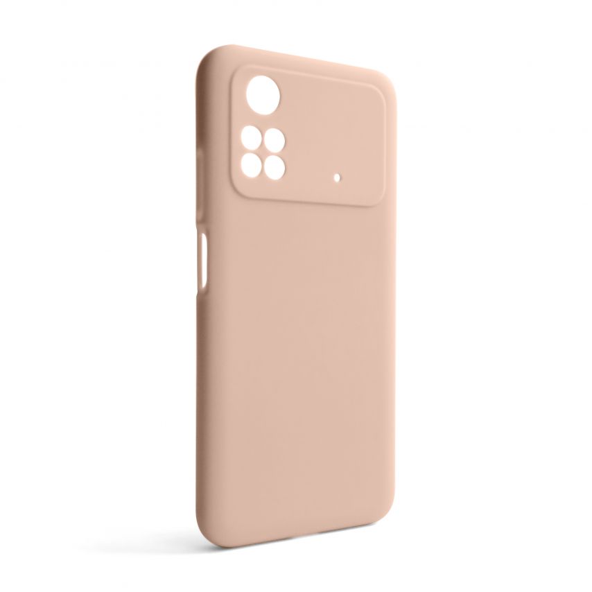 Чехол Full Silicone Case для Xiaomi Poco M4 Pro 5G nude (19) (без логотипа)