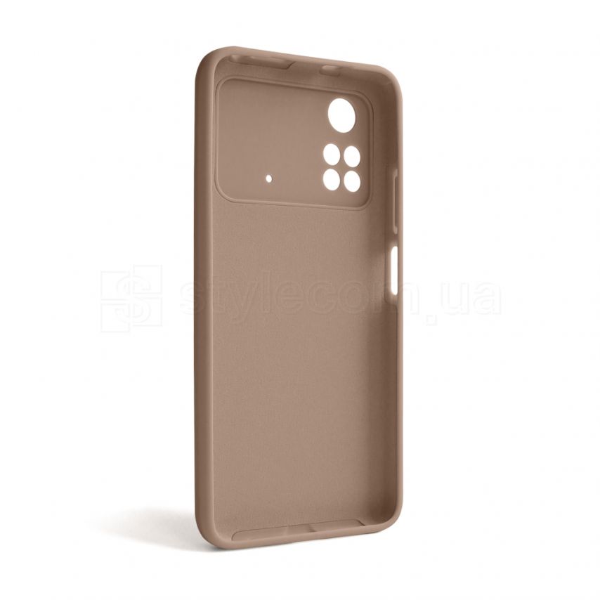 Чехол Full Silicone Case для Xiaomi Poco M4 Pro 5G nude (19) (без логотипа)