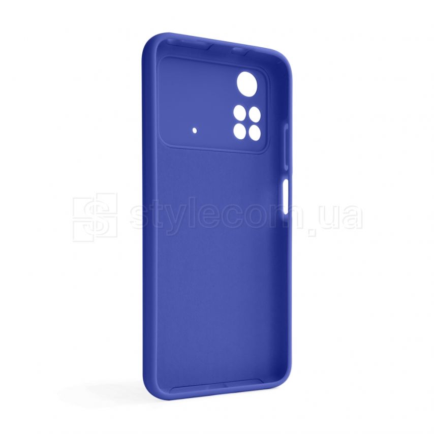 Чехол Full Silicone Case для Xiaomi Poco M4 Pro 4G violet (36) (без логотипа)
