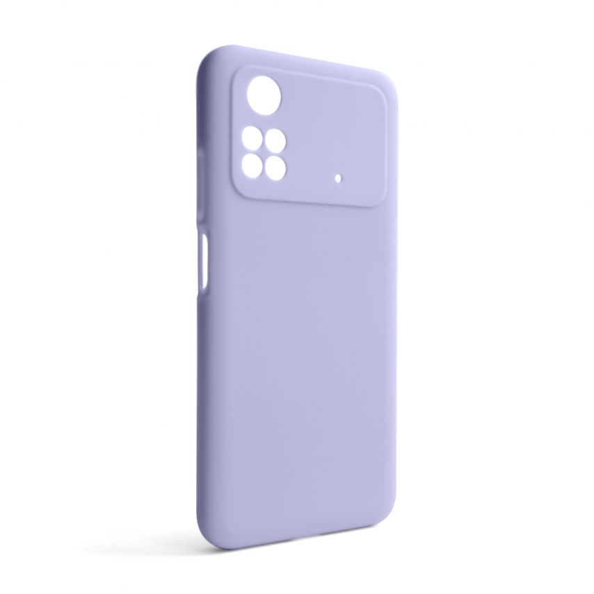 Чехол Full Silicone Case для Xiaomi Poco M4 Pro 5G elegant purple (26) (без логотипа)