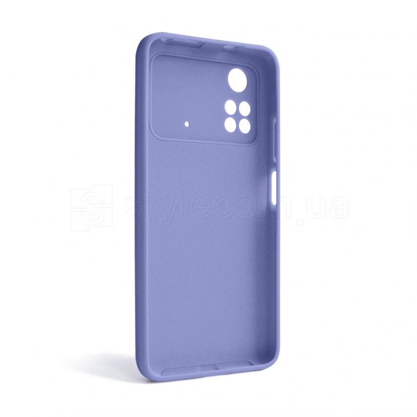 Чохол Full Silicone Case для Xiaomi Poco M4 Pro 5G elegant purple (26) (без логотипу)