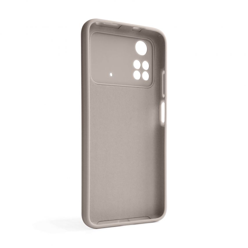 Чехол Full Silicone Case для Xiaomi Poco M4 Pro 5G mocco (07) (без логотипа)