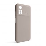 Чехол Full Silicone Case для Xiaomi Poco M4 Pro 5G mocco (07) (без логотипа)