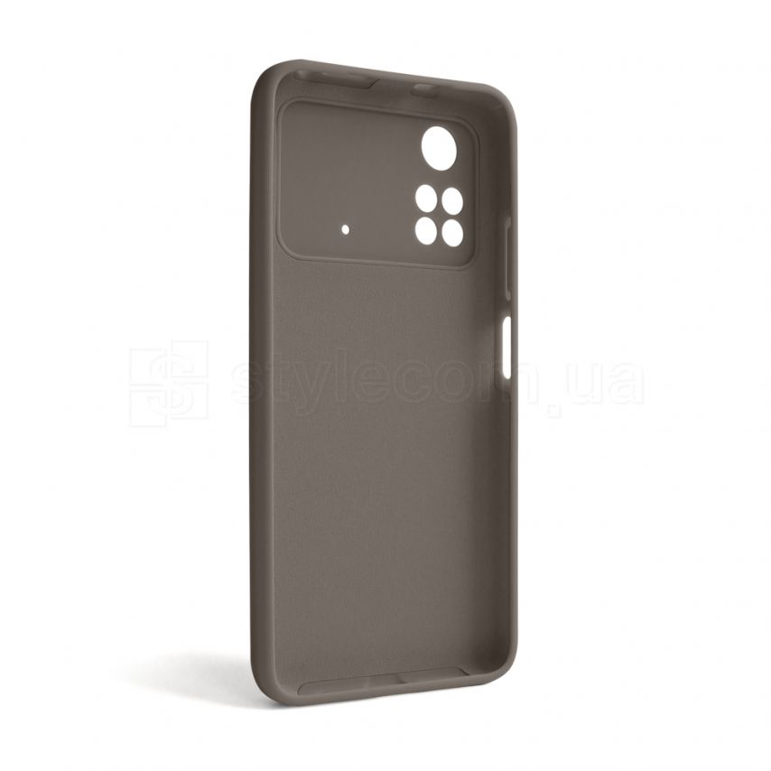 Чехол Full Silicone Case для Xiaomi Poco M4 Pro 5G mocco (07) (без логотипа)