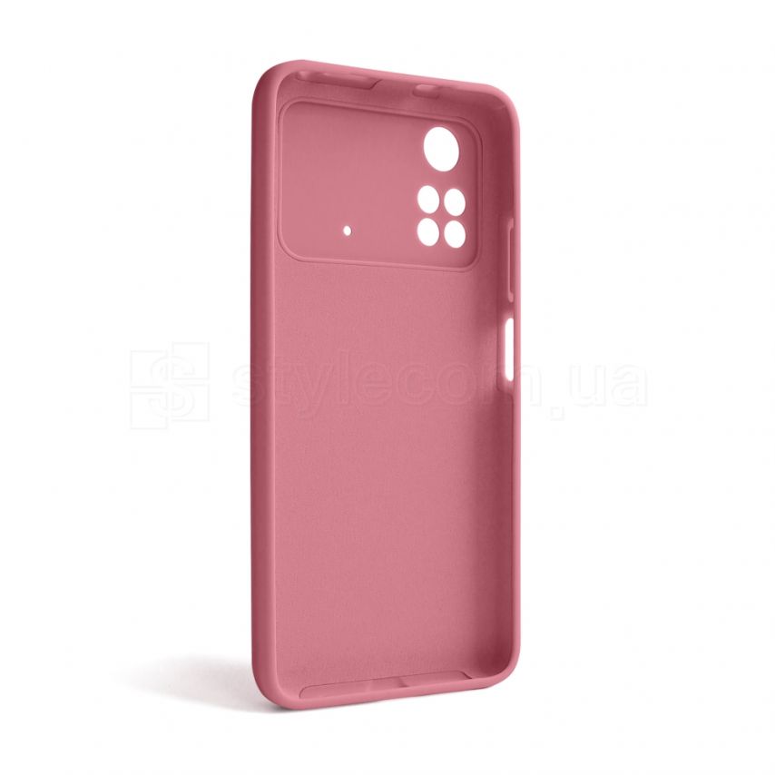 Чехол Full Silicone Case для Xiaomi Poco M4 Pro 5G light pink (12) (без логотипа)