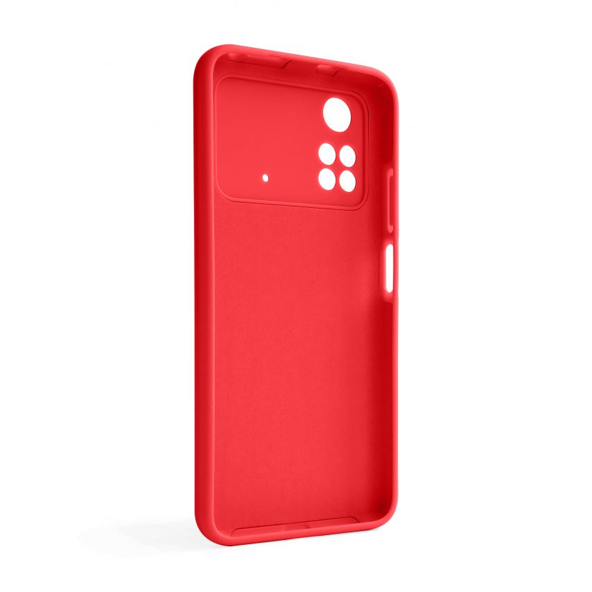 Чехол Full Silicone Case для Xiaomi Poco M4 Pro 5G red (14) (без логотипа)