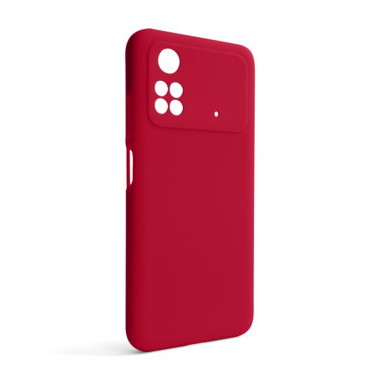 Чохол Full Silicone Case для Xiaomi Poco M4 Pro 5G rose red (42) (без логотипу) - купити за 315.00 грн у Києві, Україні