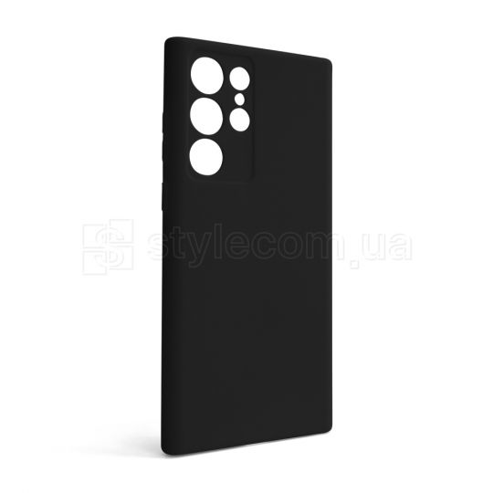 Чехол Full Silicone Case для Samsung Galaxy S22 Ultra/S908 (2022) black (18) (без логотипа)