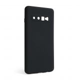 Чохол Full Silicone Case для Samsung Galaxy S10/G973 (2019) black (18) (без логотипу)