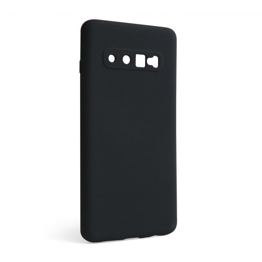 Чохол Full Silicone Case для Samsung Galaxy S10/G973 (2019) black (18) (без логотипу)