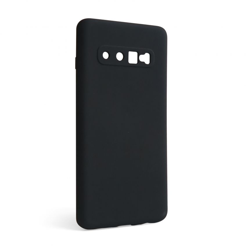 Чохол Full Silicone Case для Samsung Galaxy S10/G973 (2019) black (18) (без логотипу)