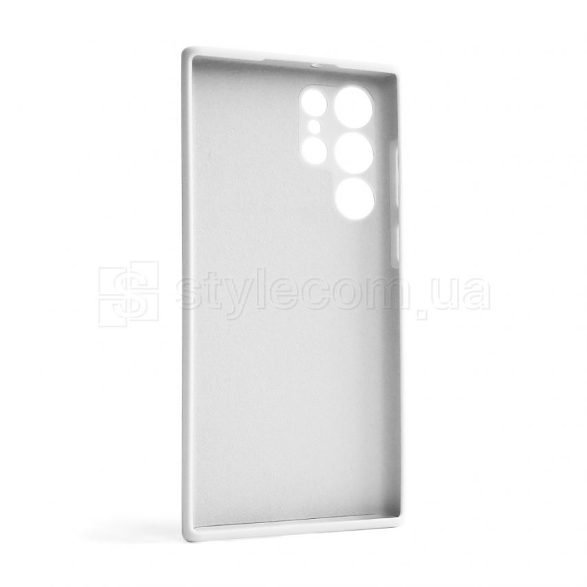 Чохол Full Silicone Case для Samsung Galaxy S22 Ultra/S908 (2022) white (09) (без логотипу)