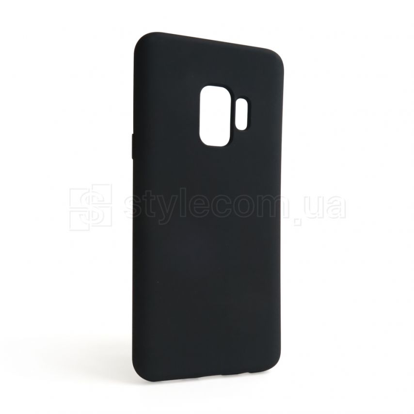 Чехол Full Silicone Case для Samsung Galaxy S9/G960 (2018) black (18) (без логотипа)
