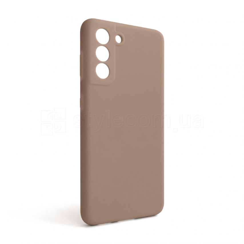 Чохол Full Silicone Case для Samsung Galaxy S21/G991 (2021) nude (19) (без логотипу)