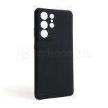 Чохол Full Silicone Case для Samsung Galaxy S21 Ultra/G998 (2021) black (18) (без логотипу) - купити за 280.00 грн у Києві, Україні