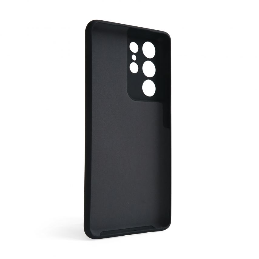 Чохол Full Silicone Case для Samsung Galaxy S21 Ultra/G998 (2021) black (18) (без логотипу)