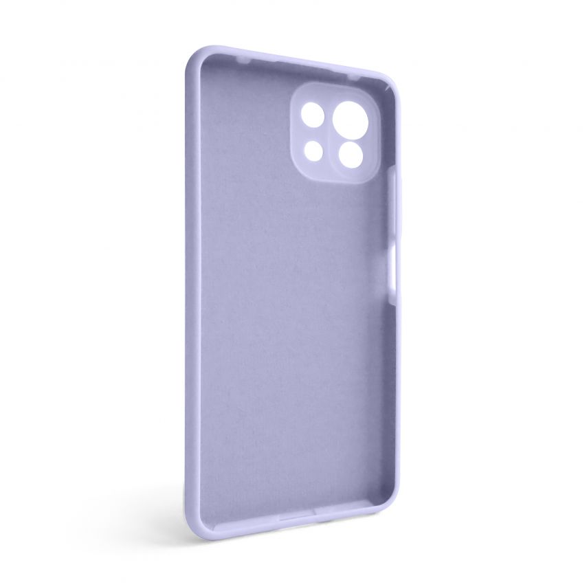 Чехол Full Silicone Case для Xiaomi Mi 11 Lite 4G elegant purple (26) (без логотипа)