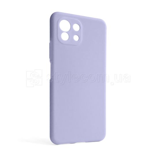 Чехол Full Silicone Case для Xiaomi Mi 11 Lite 4G elegant purple (26) (без логотипа)