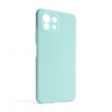 Чохол Full Silicone Case для Xiaomi Mi 11 Lite 4G turquoise (17) (без логотипу)