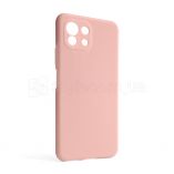 Чехол Full Silicone Case для Xiaomi Mi 11 Lite 4G light pink (12) (без логотипа) - купить за 270.20 грн в Киеве, Украине