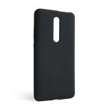 Чехол Full Silicone Case для Xiaomi Mi 9T black (18) (без логотипа)