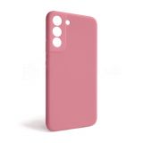 Чохол Full Silicone Case для Samsung Galaxy S22/S901 (2022) light pink (12) (без логотипу)