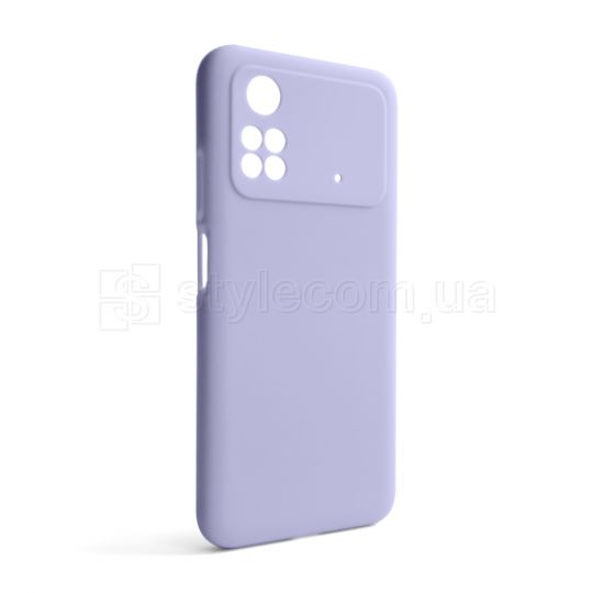 Чехол Full Silicone Case для Xiaomi Poco M4 Pro 4G elegant purple (26) (без логотипа)