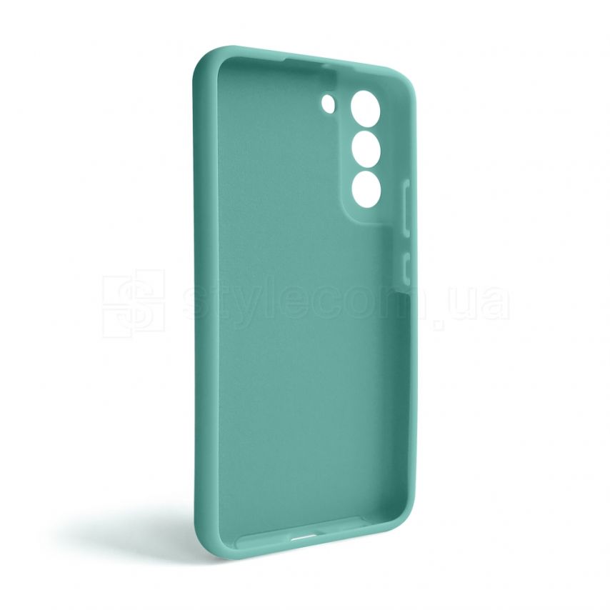 Чехол Full Silicone Case для Samsung Galaxy S22/S901 (2022) turquoise (17) (без логотипа)