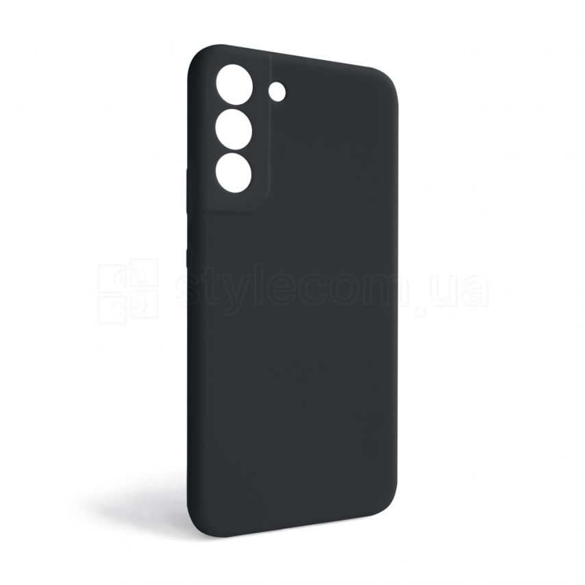 Чехол Full Silicone Case для Samsung Galaxy S22 Plus/S906 (2022) black (18) (без логотипа)