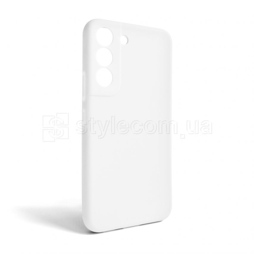 Чохол Full Silicone Case для Samsung Galaxy S22/S901 (2022) white (09) (без логотипу)