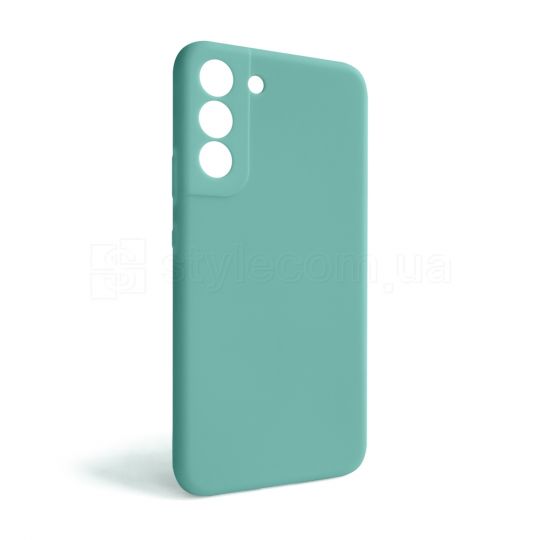 Чохол Full Silicone Case для Samsung Galaxy S22 Plus/S906 (2022) turquoise (17) (без логотипу)