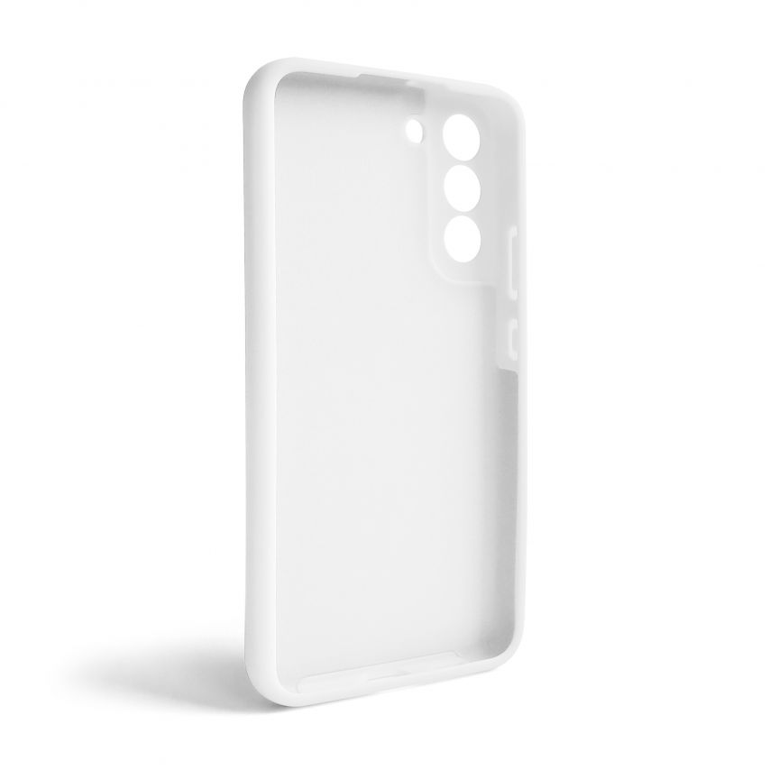 Чехол Full Silicone Case для Samsung Galaxy S22 Plus/S906 (2022) white (09) (без логотипа)