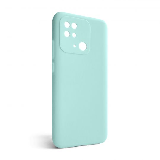 Чохол Full Silicone Case для Xiaomi Redmi 10C turquoise (17) (без логотипу) - купити за 310.10 грн у Києві, Україні