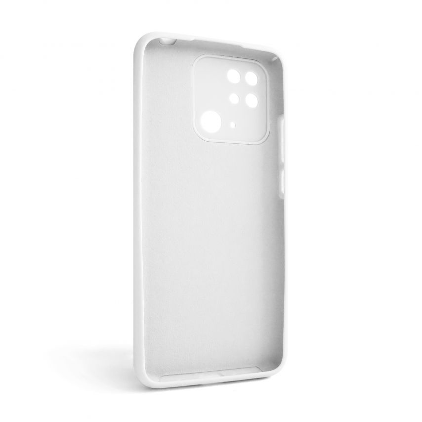 Чехол Full Silicone Case для Xiaomi Redmi 10C white (09) (без логотипа)